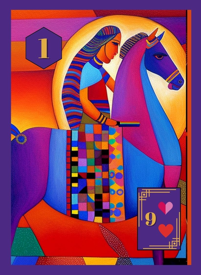 Color Splash Lenormand - Mazo