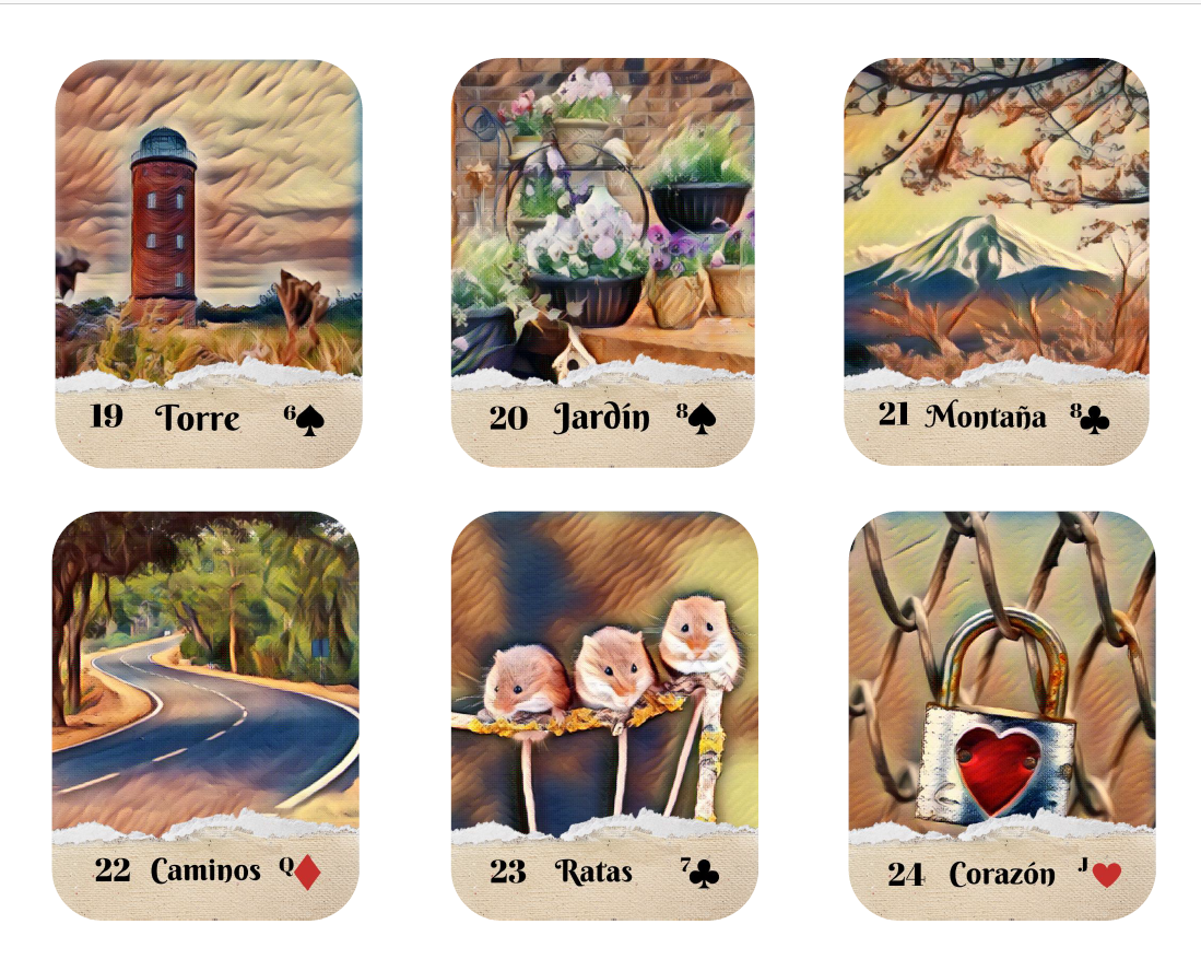 Pintoresco Lenormand - Mazo