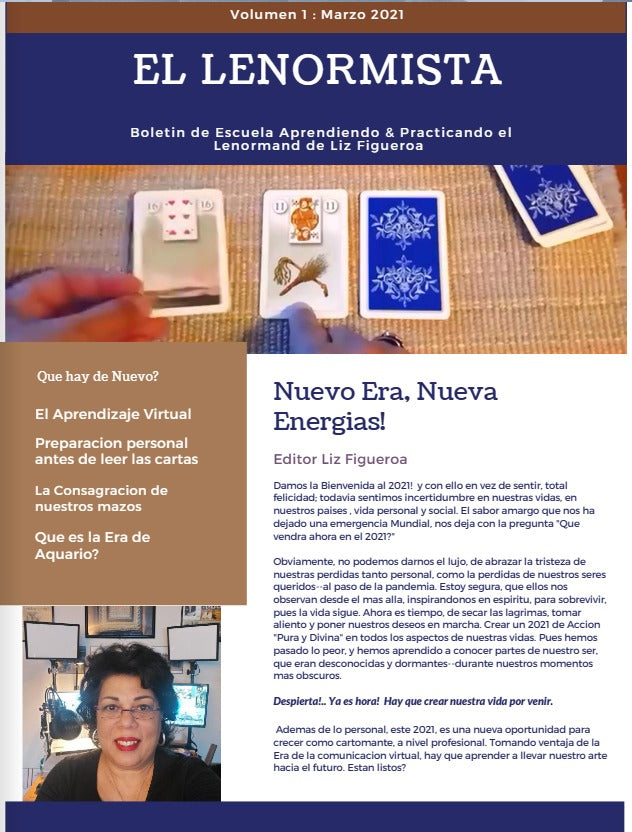 Lenormista Magazine - Ediciones Pasadas