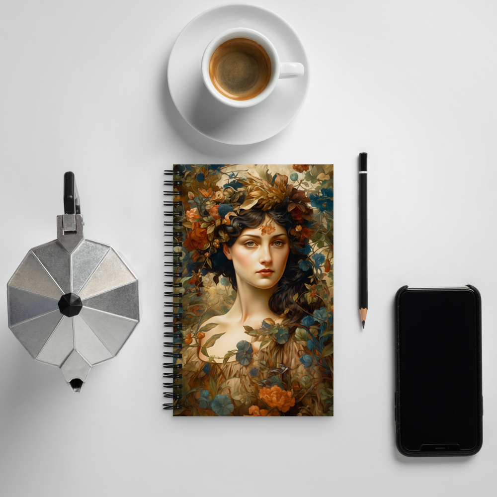 Libreta de notas con espiral