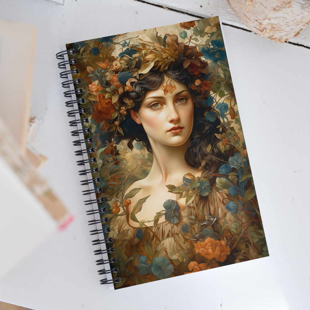 Libreta de notas con espiral