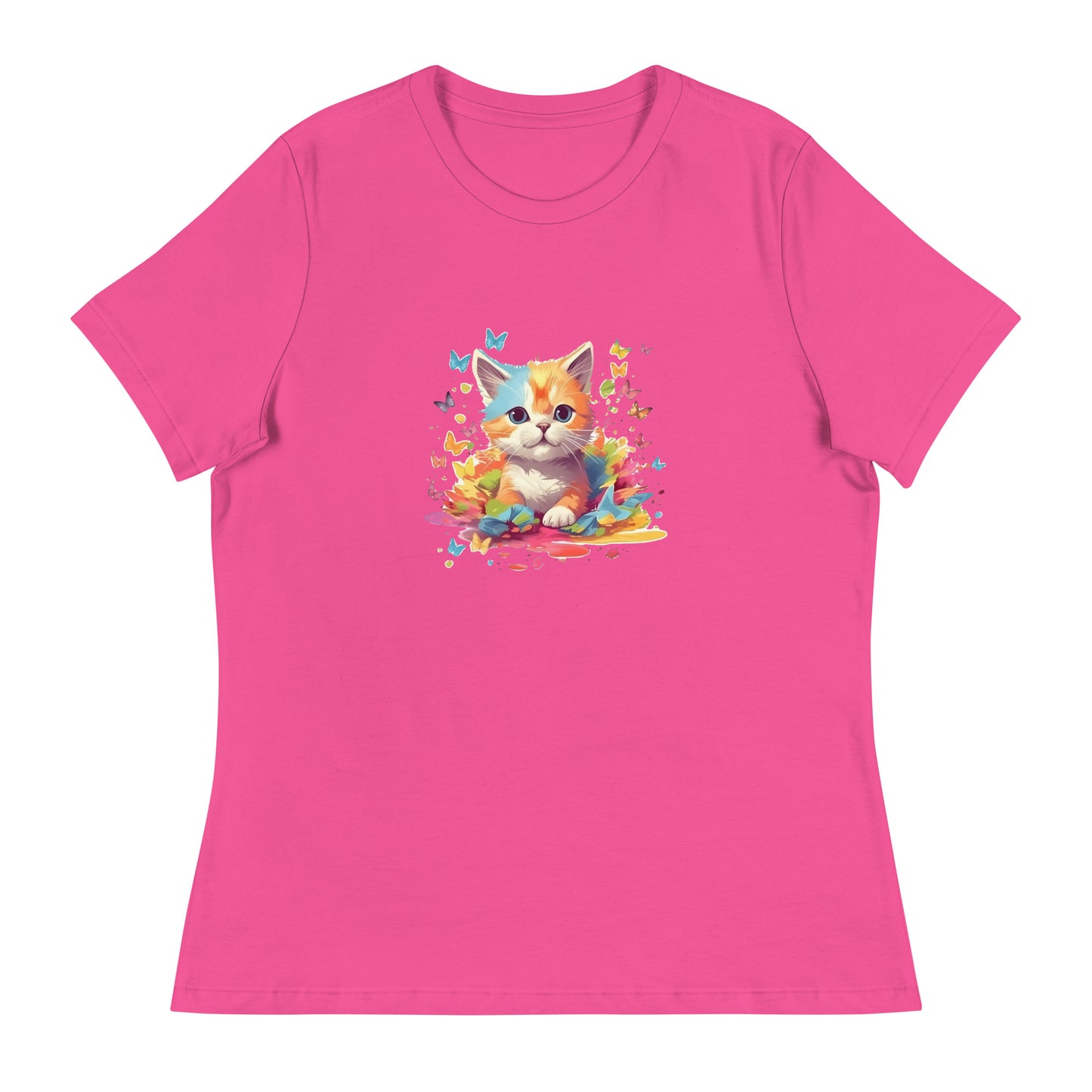 Color Kitten Women's Relaxed T-Shirt
