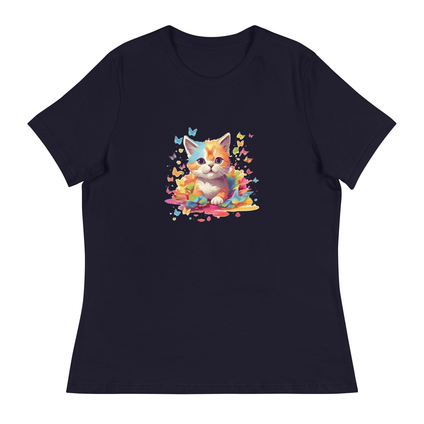Color Kitten Women's Relaxed T-Shirt