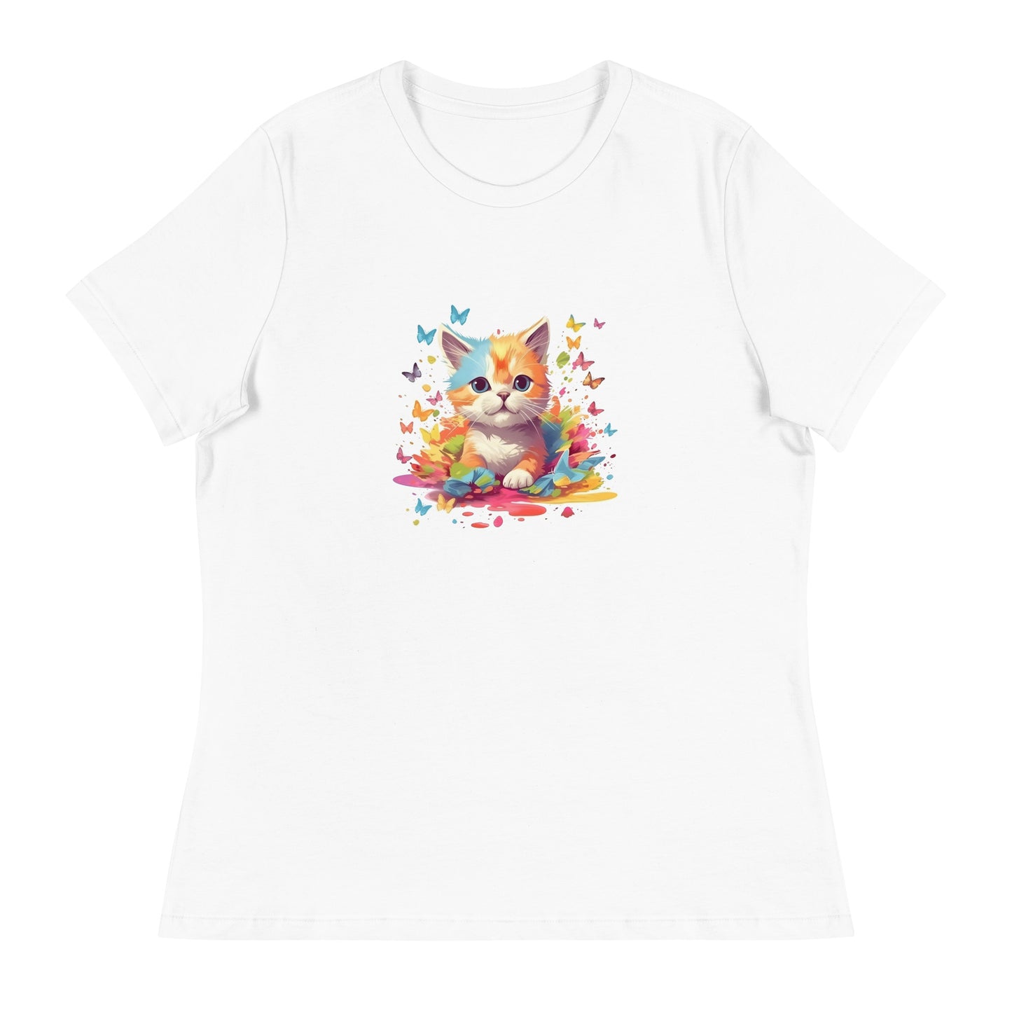 Color Kitten Women's Relaxed T-Shirt